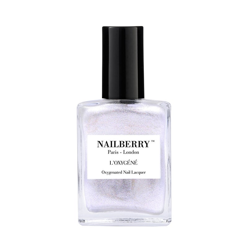 NAILBERRY نايلبيري ، طلاء أظافر لامع دقيق مؤكسد بالأكسجين ، غبار النجوم ، 15 مل - Image 1